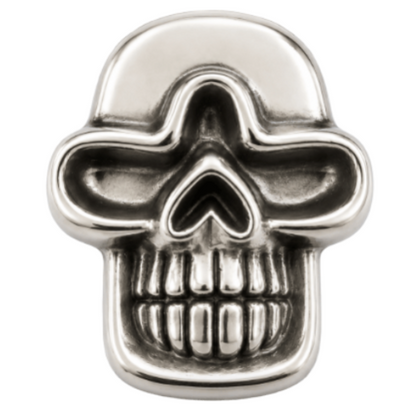 Human Skull Teeth Halloween Costume Scary Party Big Belt Buckle