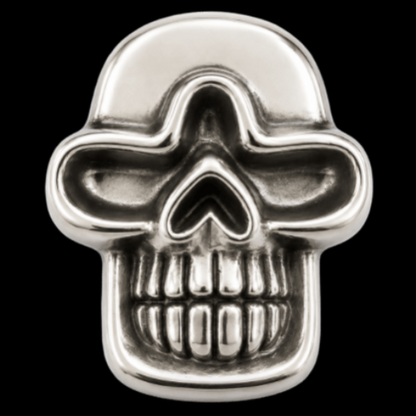 Human Skull Teeth Halloween Costume Scary Party Big Belt Buckle