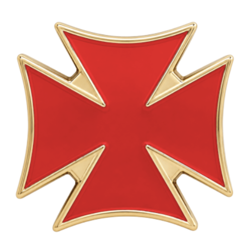 Crusade Templars Knight Cross Belt Buckle
