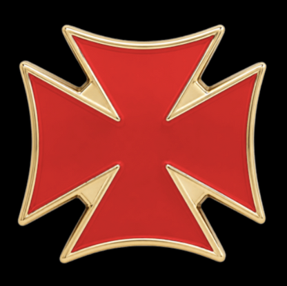 Crusade Templars Knight Cross Belt Buckle