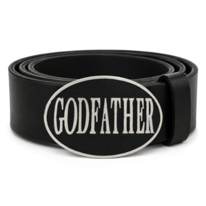 Godfather Belt Buckle Hollywood Mafia Movie Gangsters