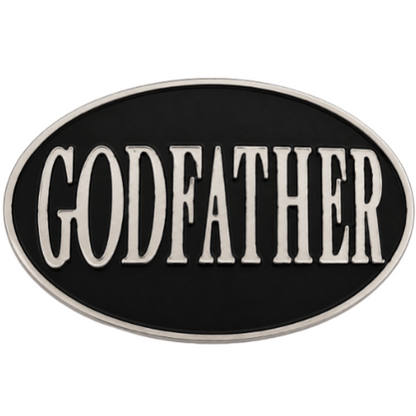 Godfather Belt Buckle Hollywood Mafia Movie Gangsters
