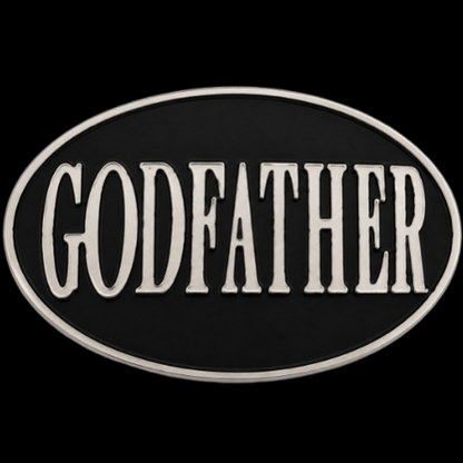 Godfather Belt Buckle Hollywood Mafia Movie Gangsters