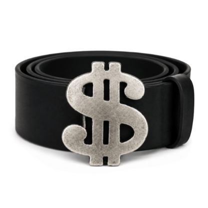 Money Financial Symbol Dollar Sign Belt Buckle