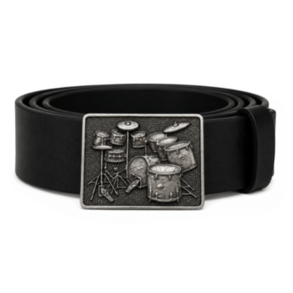Drum Set Music Musical Instrument Belt Buckle Buckles