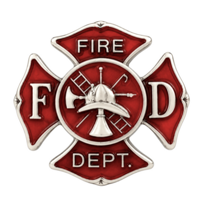 Firefighter FD Hero Crest Sign Fireman Work Profession Belt Buckle