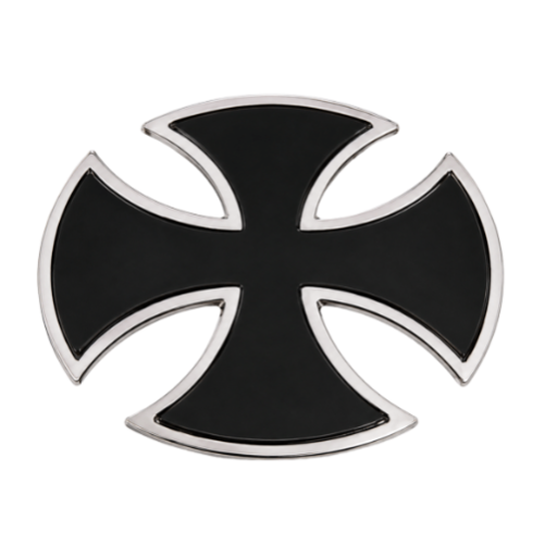Templars Faith Religious Order Goth Symbol Cross Belt Buckle