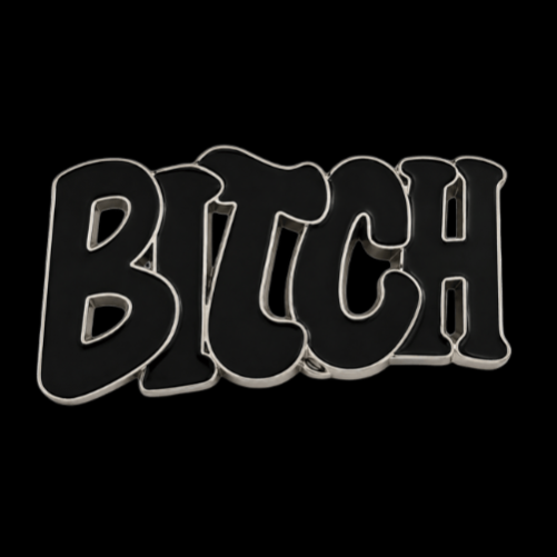 Bitch Name Calling Funny Cool Belt Buckle