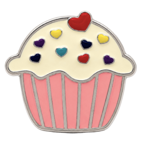Muffin Cupcake Cake Heart Frosting Kitchen Pastry Chef Belt Buckle
