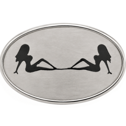 Trucker Mudflap Girls Cool Truck Driver Belt Buckle