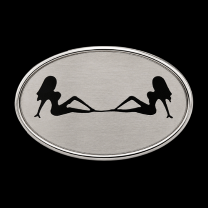 Trucker Mudflap Girls Cool Truck Driver Belt Buckle