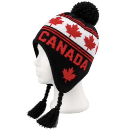 POM POM BORLA INVIERNO ESQUÍ CANADÁ TUQUE ESTILO DE MODA SOMBRERO UNISEX