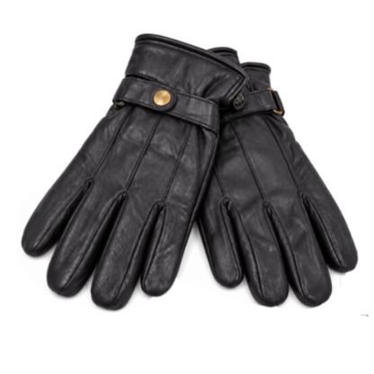 New Genuine Leather Gloves Men's Black Winter 3M Thinsulate