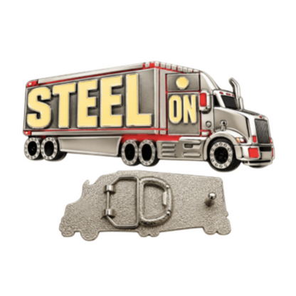 Trucker Driver Big Rig Buckle & Back Beer Bottle Opener | CoolBuckles