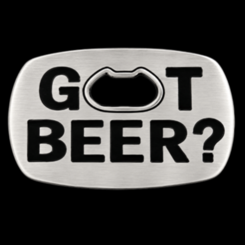 Got Beer Funny Bottle Opener Belt Buckle Fun Bar Party Style Accessory