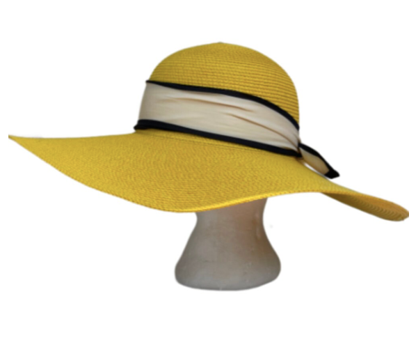 Sombrero de paja de ala ancha grande de verano, gorra plegable para el sol y la playa, regalos para mujeres