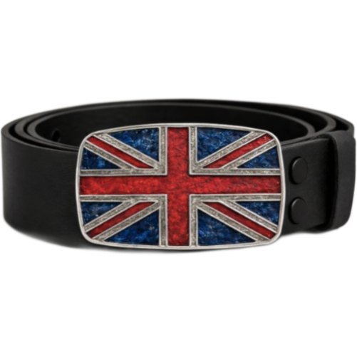 Belt Buckle Britain British Union Jack United Kingdom Flag