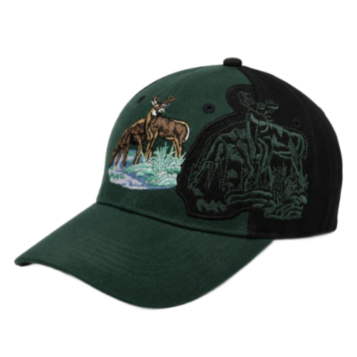 Hunter Baseball Ball Cap Buck Deer Embroidered Logo Hunting Hat Casquette