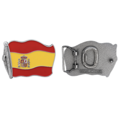 Spain Spanish Iberian National Flag Belt Buckle