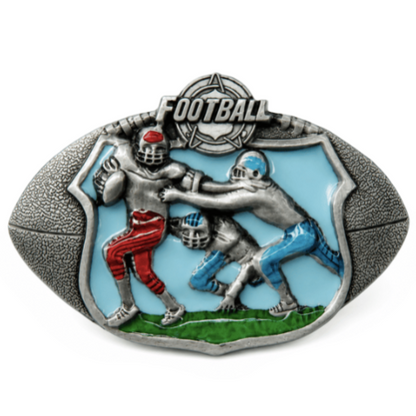 Football Players American Teams Sports Game Belt Buckle