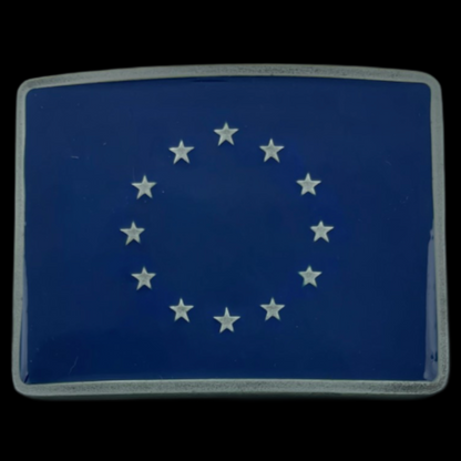 Boucle De Ceinture Europe Euro Star Drapeau de l'Union européenne