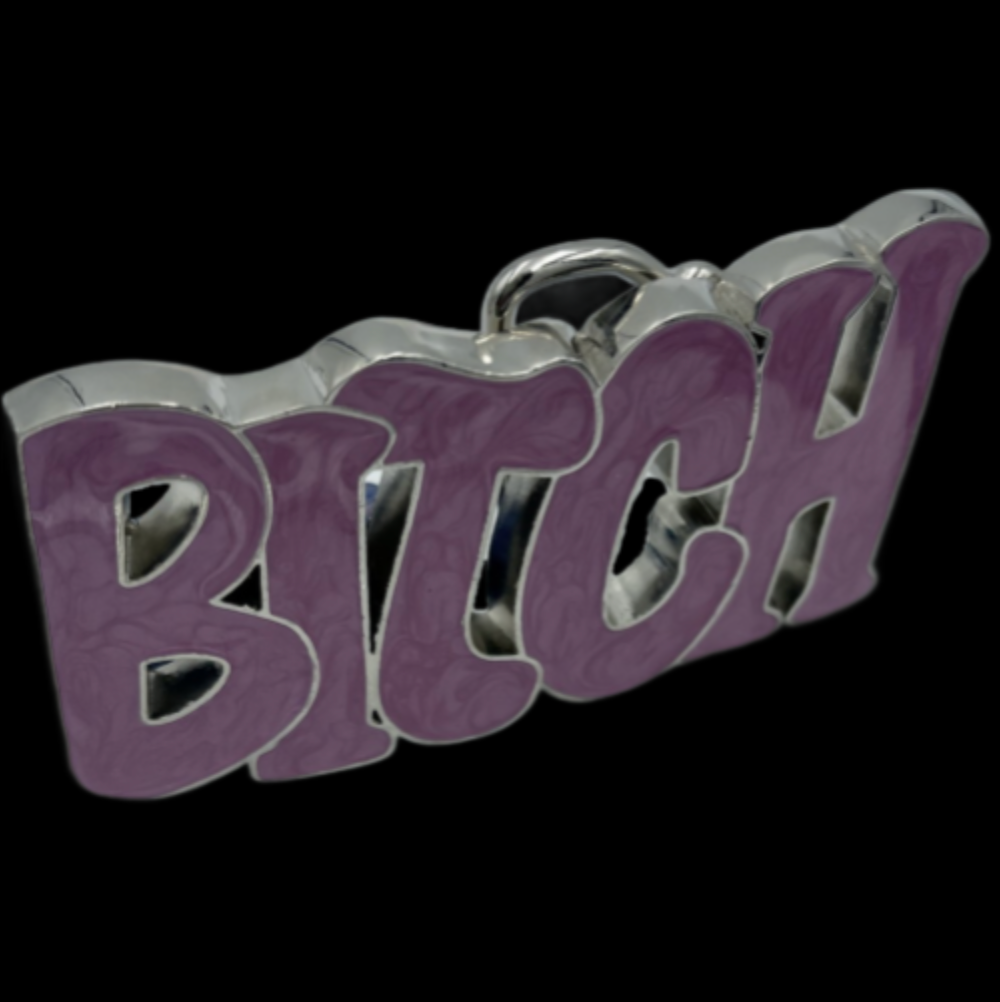 Bitch Disco Rave Bar Club Queen Fun Cool Belt Buckle