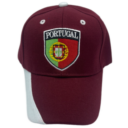 Casquette réglable pour enfants de l'équipe de football du Portugal, taille jeune