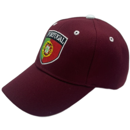 Casquette réglable pour enfants de l'équipe de football du Portugal, taille jeune