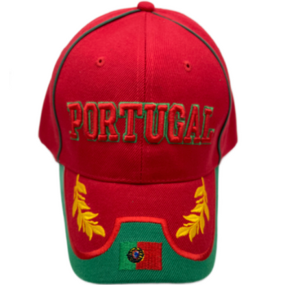 Casquette de Baseball de l'équipe de football du Portugal, chapeau