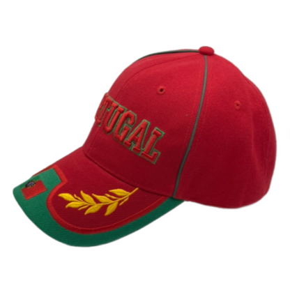 Casquette de Baseball de l'équipe de football du Portugal, chapeau