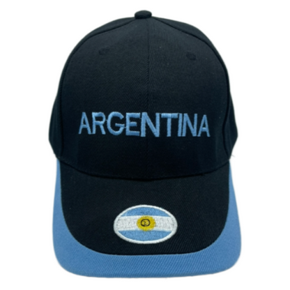 Casquette de Baseball avec drapeau argentin, chapeau de football argentin