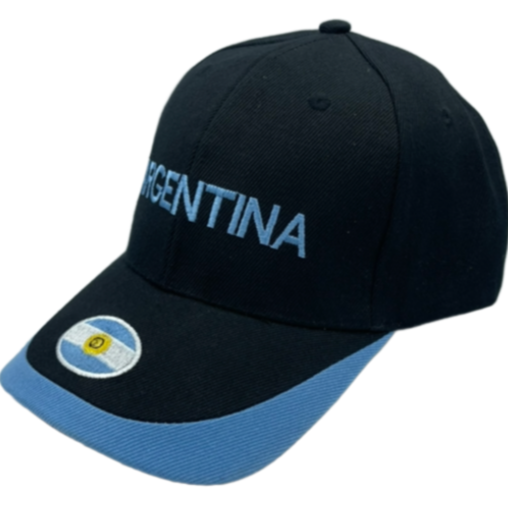 Casquette de Baseball avec drapeau argentin, chapeau de football argentin