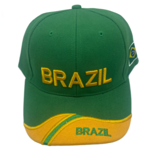 Casquette de baseball pour joueur de football de la Coupe du monde du Brésil