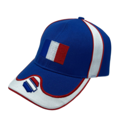 Gorras de béisbol con bandera del país de París francés de Francia