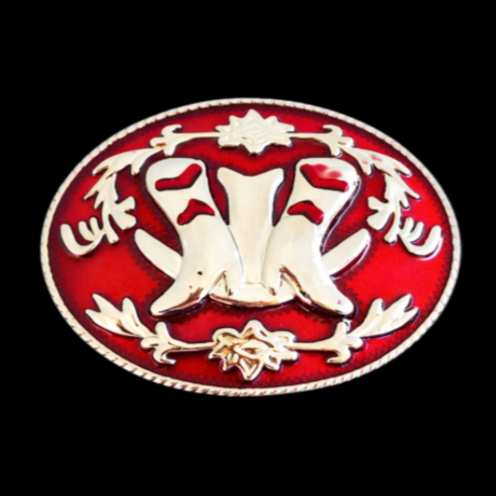 Bottes de cowboy Western Boot West Cowgirls Ranch Rodeo Boucle de ceinture