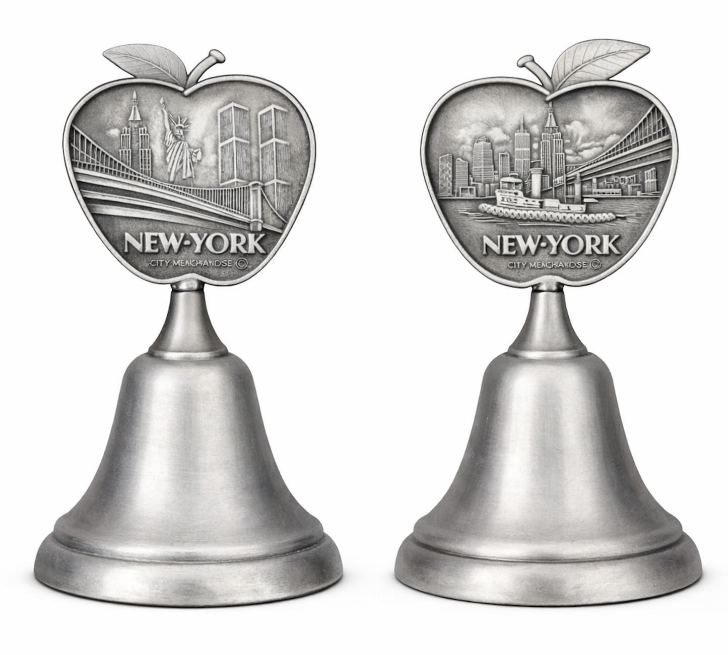 Counter Bell New York City NY Brooklyn Bridge Statue Liberty Big Apple Souvenir