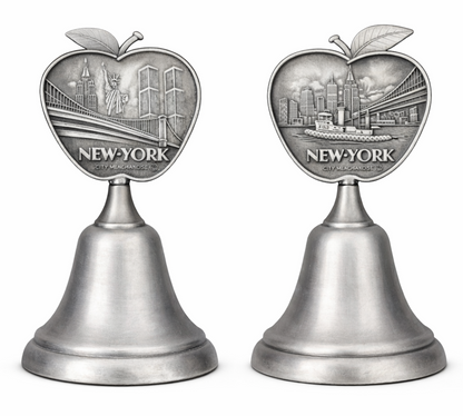 Counter Bell New York City NY Brooklyn Bridge Statue Liberty Big Apple Souvenir
