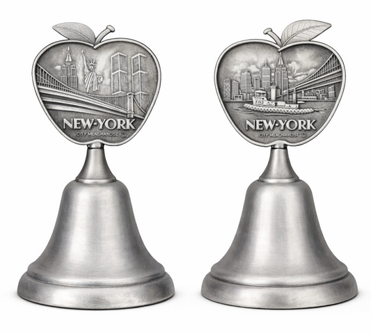 Counter Bell New York City NY Brooklyn Bridge Statue Liberty Big Apple Souvenir