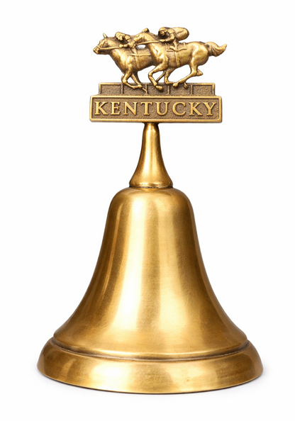 KENTUCKY LOUISIANA HORSES RACING USA AMERICAN BELL SOUVENIRS