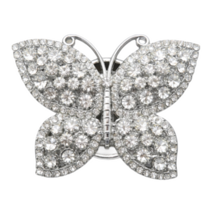 Sparkling Butterfly Crystal Hippie Elegant Rhinestone Belt Buckle