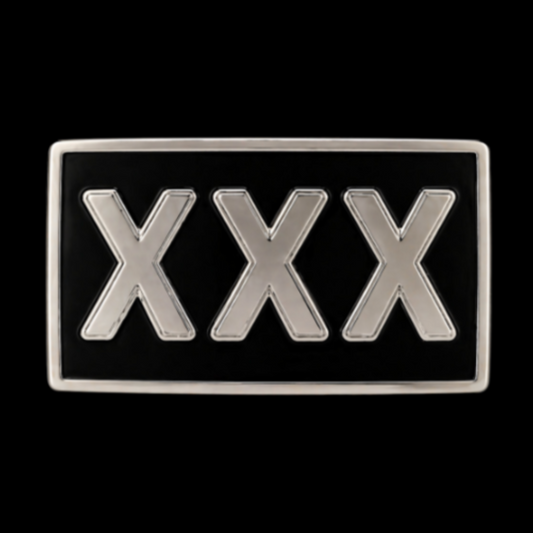 XXX Movie Star Actor Funny Cool Belt Buckle