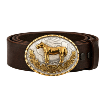 Horse Ranch Equestrian Western Cowboy Belt Buckle