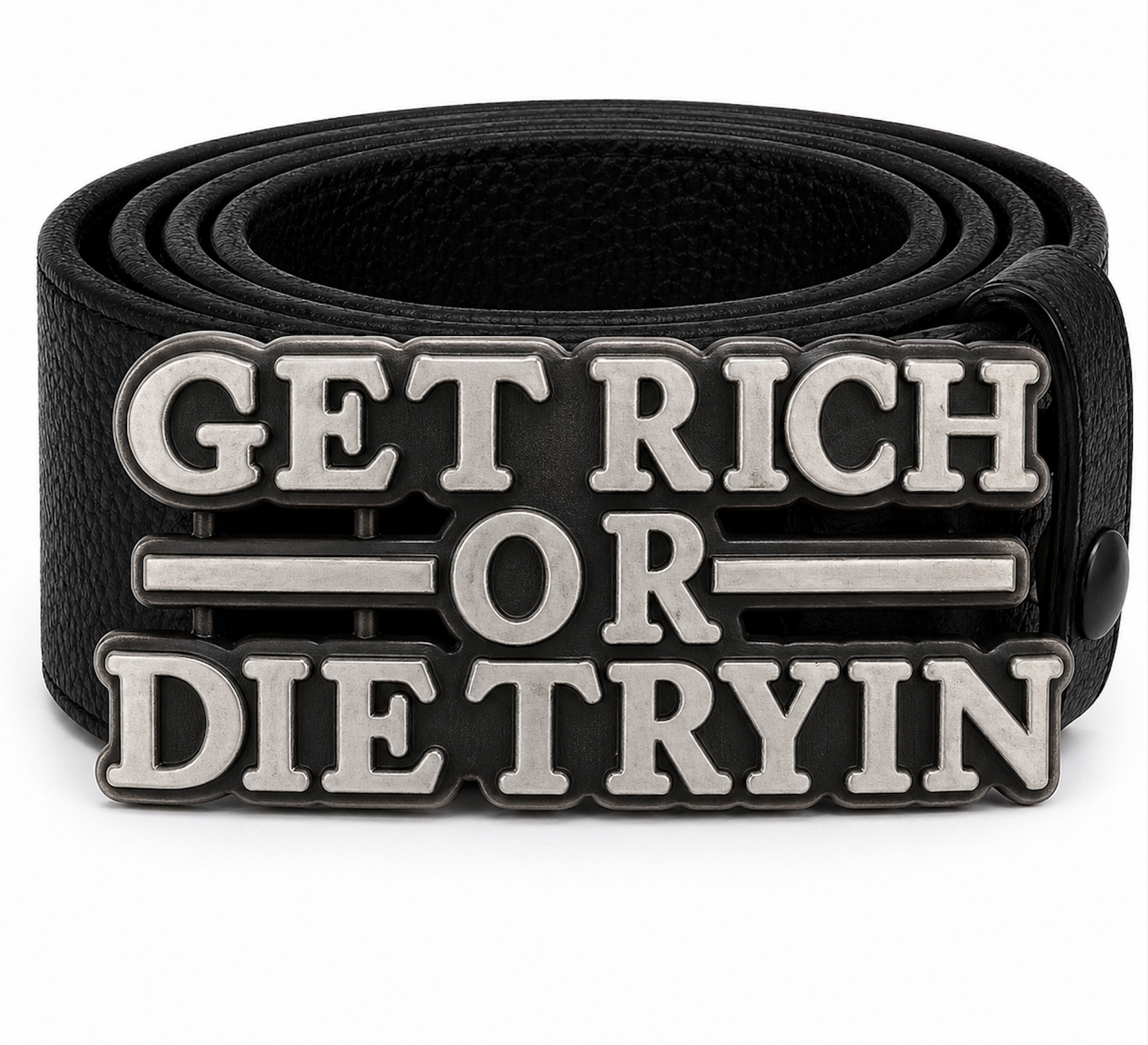 Devenez riche ou mourez en essayant une boucle de ceinture amusante et cool