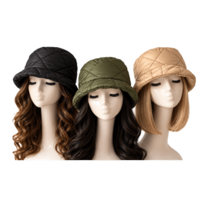 Bucket Beanie Crochet Flower Women's Winter Hat Beret