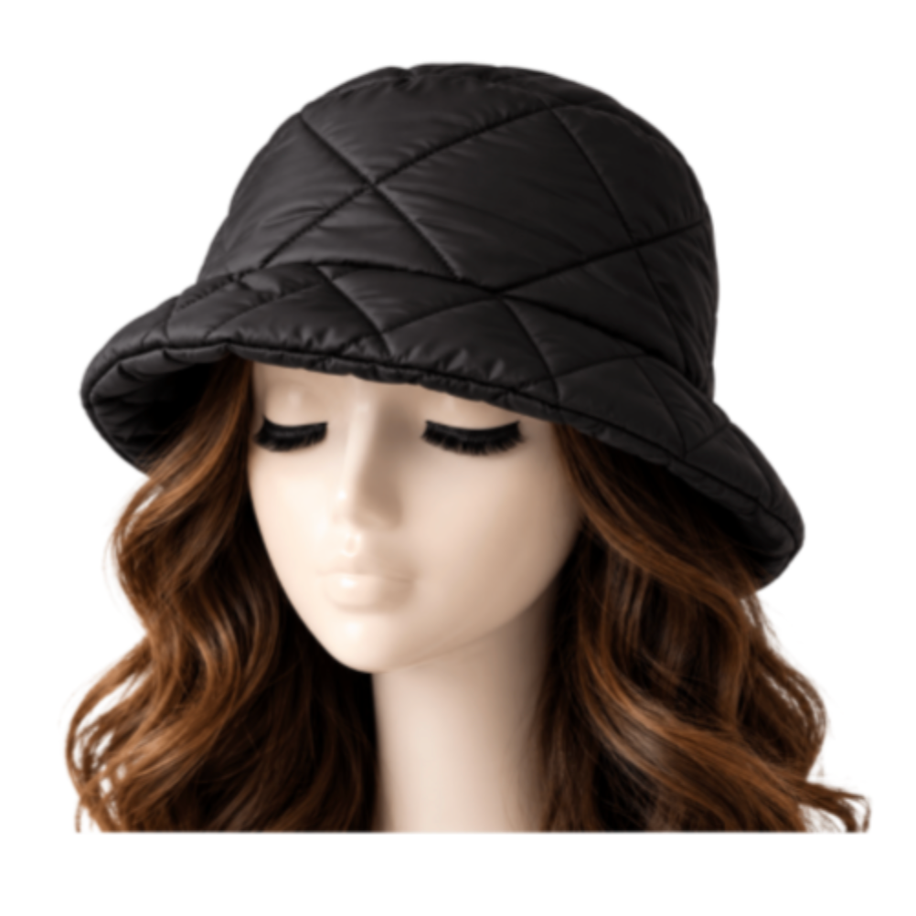 Bucket Beanie Crochet Flower Women's Winter Hat Beret