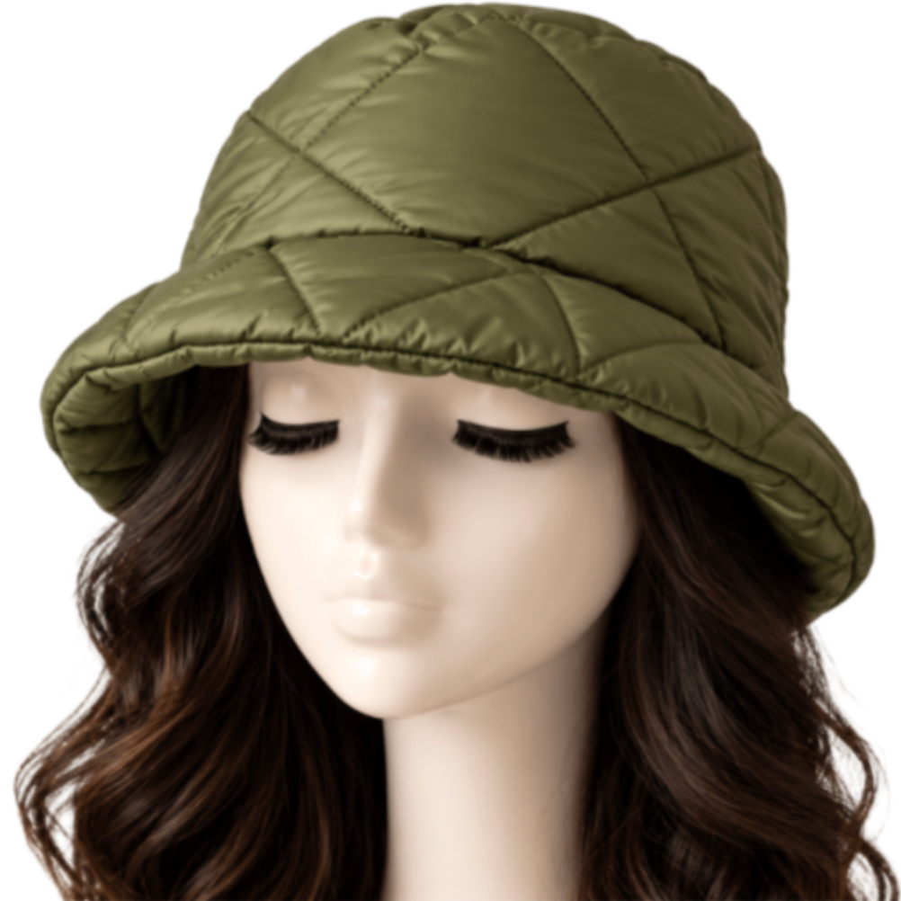 Bucket Beanie Crochet Flower Women's Winter Hat Beret