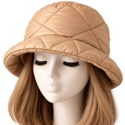 Bucket Beanie Crochet Flower Women's Winter Hat Beret