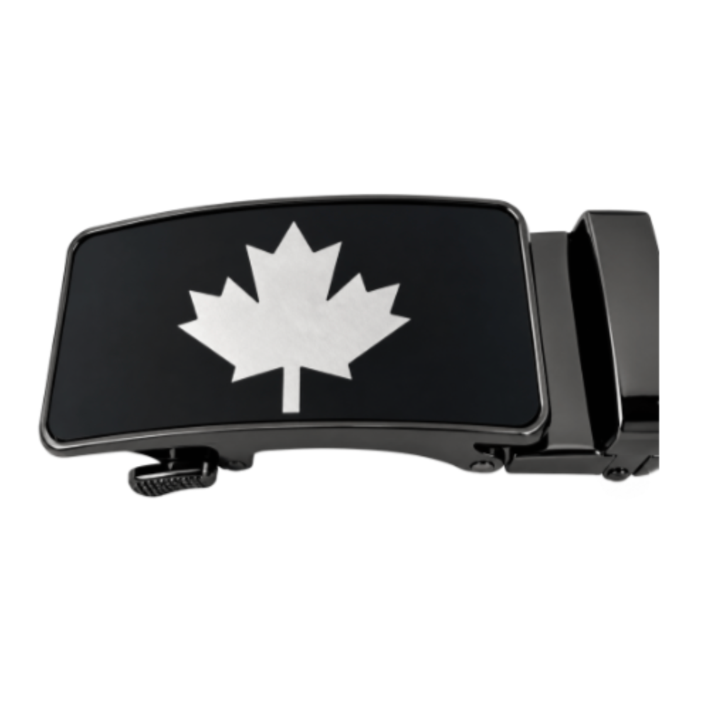 Canada Flag Men's Canadian Maple Leaf Belt Buckle