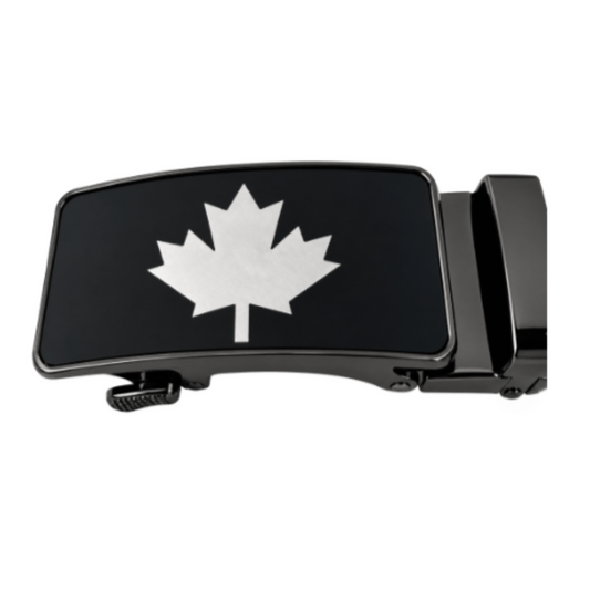 Canada Flag Men's Canadian Maple Leaf Belt Buckle