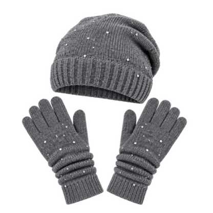 Women Winter Warmer Fingerless Gloves Faux Fur Wrist Solid Mitten